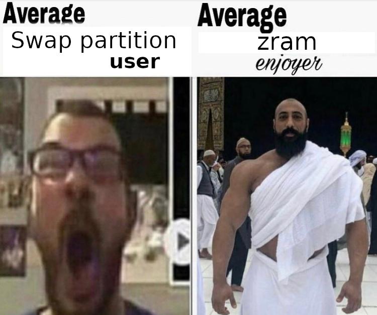 ZRAM is only for based people
